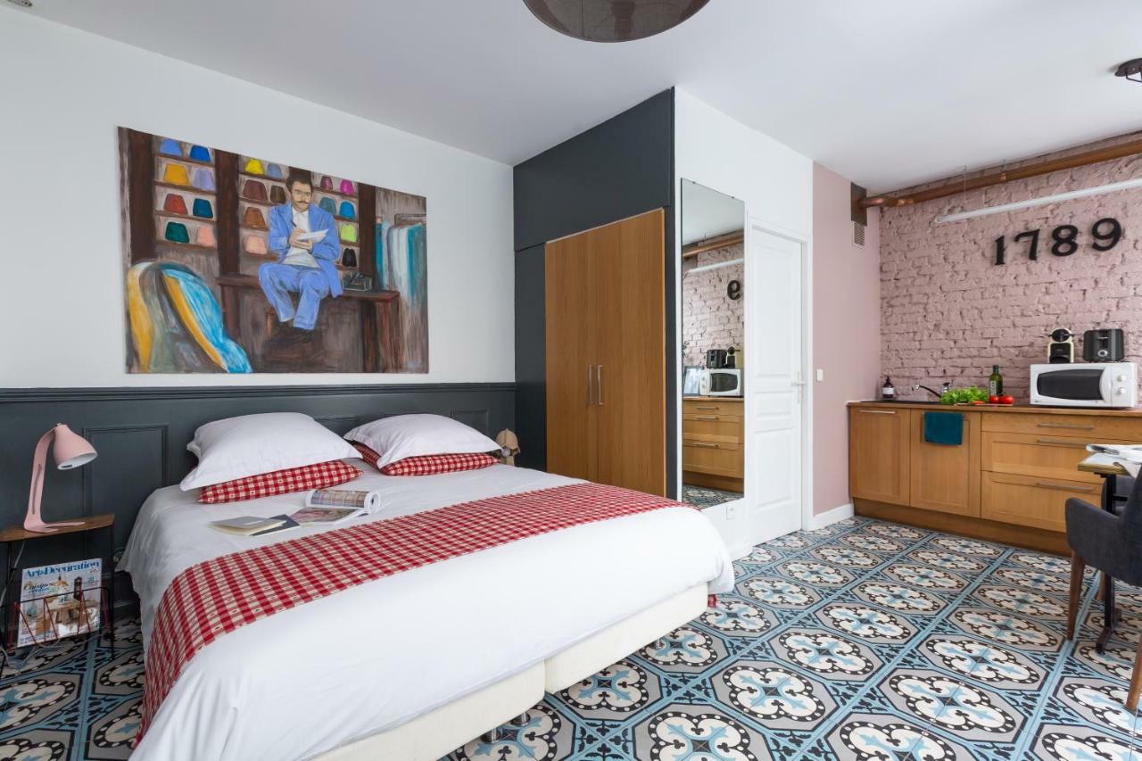 شقة Artisan Lofts Near Marais باريس المظهر الخارجي الصورة